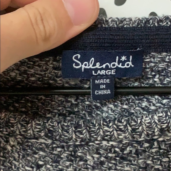 Splendid Marled High Low Sweater - Picture 4 of 6